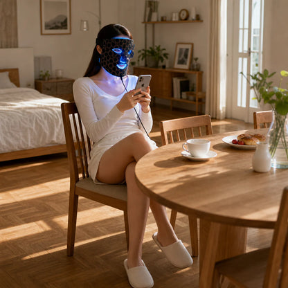 7-In-1 LED Face Mask for Brighter, Smoother, Healthier-Looking Skin