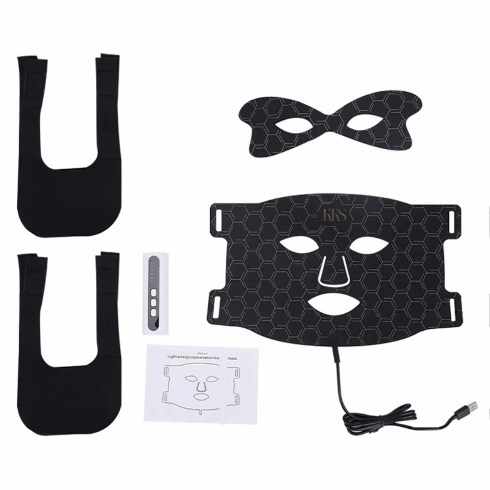 7-In-1 LED Face Mask for Brighter, Smoother, Healthier-Looking Skin