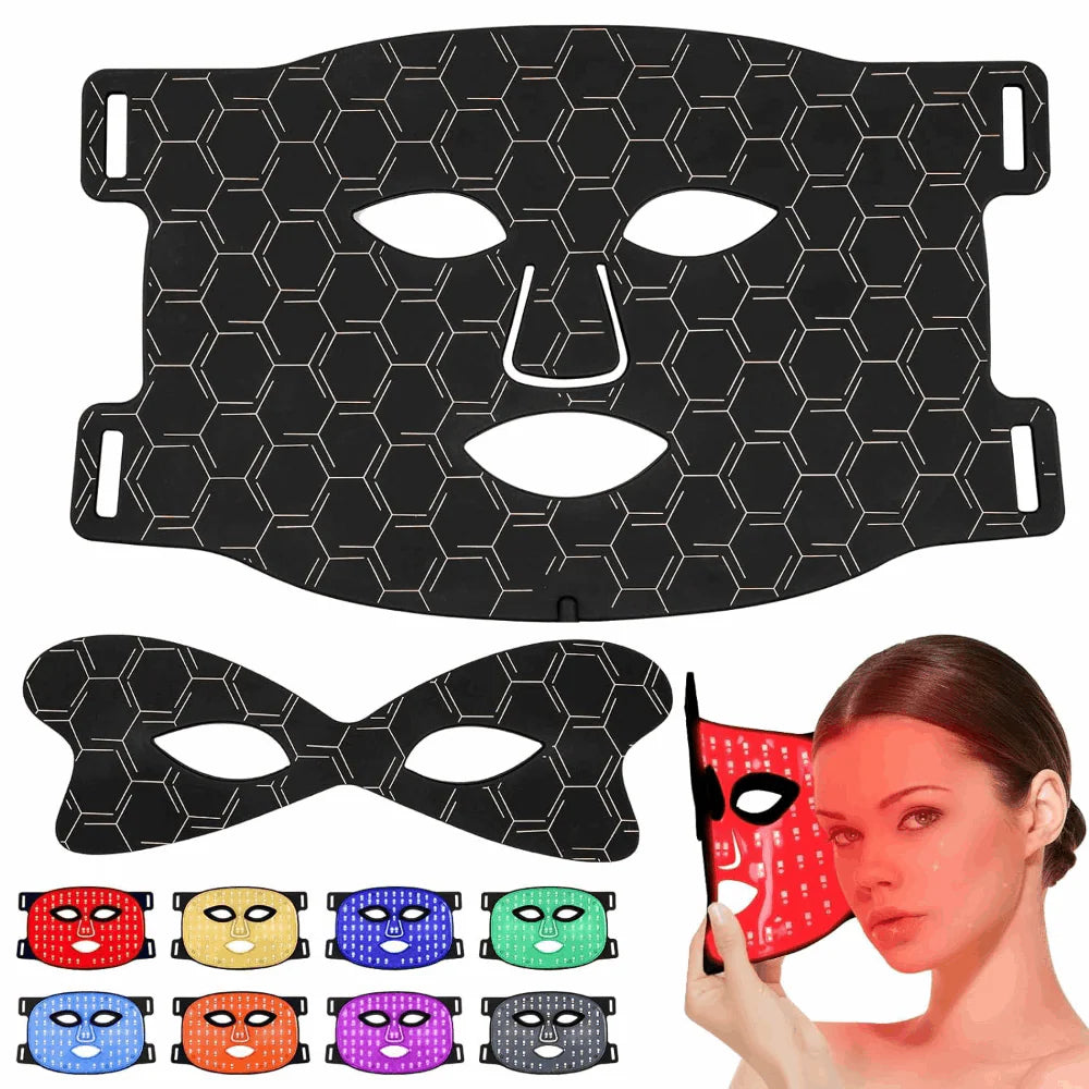7-In-1 LED Face Mask for Brighter, Smoother, Healthier-Looking Skin