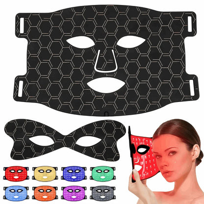 7-In-1 LED Face Mask for Brighter, Smoother, Healthier-Looking Skin